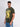 Men Green Puff  Print Cotton T Shirt