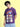 Men Puple Graphic Print Oversize T Shirt