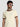 Men Cream Ringer Regular fit Cotton Tshirt