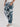 Men Blue and White Floral Print Relax Lounge Pants