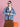 Unisex Mood Switch Oversized Denim Jacket with Swappable Graphic Patch