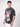 Men Black Acid Wash Graphic T Shirt