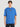 Men Blue coloured Drop shoulder Oversized T Shirt with embroidery badge