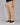 Men Khaki Contast Stitch Cargo Trouser