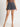 Women Dark Grey Cargo Shorts