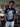 Men Blue Cotton Lycra Graphic Print T-Shirt