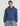 Women Navy Relax Fit Kangroo Pocket Graphic Print Hoodie
