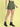 Women Light Green Regular-Fit Solid Cargo Shorts