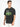 Mens Charcoal Acid-Wash Graphic T-shirt