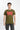 Men Olive  Graphic Printed Regualr Fit T-Shirt