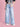 Women Wide leg Jeans with Bow applique