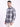 Men Grey Checked Single Pocket Shirt