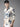 Men Floral Printed Slim Fit Linen Casual Shirt