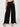 Women Black Light weight Wide leg Trousers