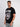 Men Black Typography Print Cotton T Shirt