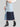 Women Patch Worked Pure Cotton Denim Maxi Skirt