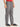 Men Regular Fit Adjustable Waist Grey Casual Trouser