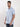 Men Blue Textured Resort Collar Shirt