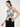 Women Multi Overlap Printed Top with Side Knot