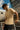 Mens Beige Solid T-shirt