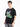 Men Black Graphic Oversized T-shirt
