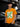 Men Mustard Graphic Print  T-shirt