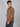 Men Solid Brown Single Pocket Shirt