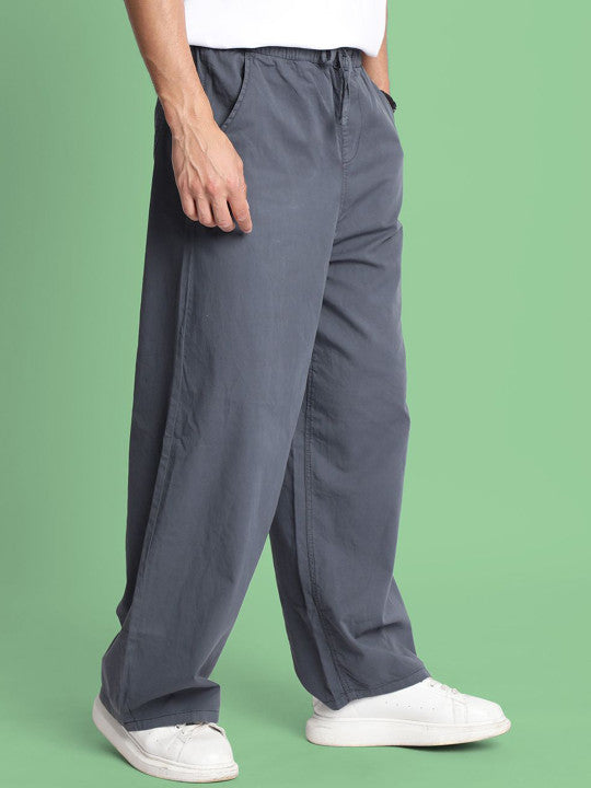 Men Super Baggy Fit Cotton Trouser