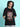 Women Black Halloween Oversize Fit T-Shirt