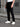 Men Black Slim Cargos Trousers