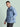 Unisex Oversized Denim Jacket With Swappable Graphic Patch