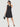Women Satin Midi Tie Up Party Dress