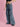Women Sustainable Blue Wide-Leg Cargo Jeans