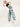 Women Low Fade Relaxed-Fit Tinted Denim Cargo Jeans