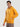 Men Relax fit kangaroo pocket Graphic printed Mustard hoodie