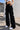 Women Black Bow Detail Straight Fit Jeans