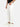 Men White Relaxed Cropped Jeans