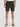 Men Solid Mid-Rise Elasticated Regular Fit Camo Cargo Shorts
