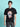Men Oversize Fit Black Graphic Printed Halloween T-Shirt