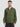 Men Olive Relax Fit Jacket with Front zipper