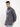 Men Grey Cotton linen Single Pocket Shirt