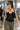 Women Black Halter-neck Crop Top