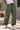Men Green Parachute Nylon Trouser