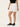 Women White Loose Fit Solid Casual Shorts
