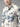 Men Floral Printed Slim Fit Linen Casual Shirt