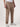 Men Brown Pure Cotton Relaxed Fit Cargo Trouser