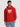 Men Relax fit Graphic Printed Kangaroo Pocket  Red Hoodie