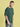 Men Dark Green Solid Oversized T-Shirt