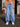 Men Blue Baggy Heavy Washed Jeans