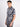 Men Navy and White Abstract printed Shirt